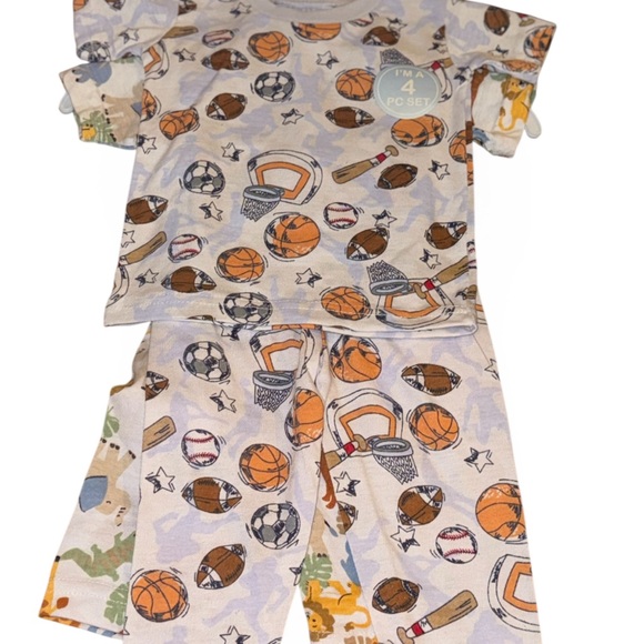 Other - Kids Sports-Themed Pajama Set